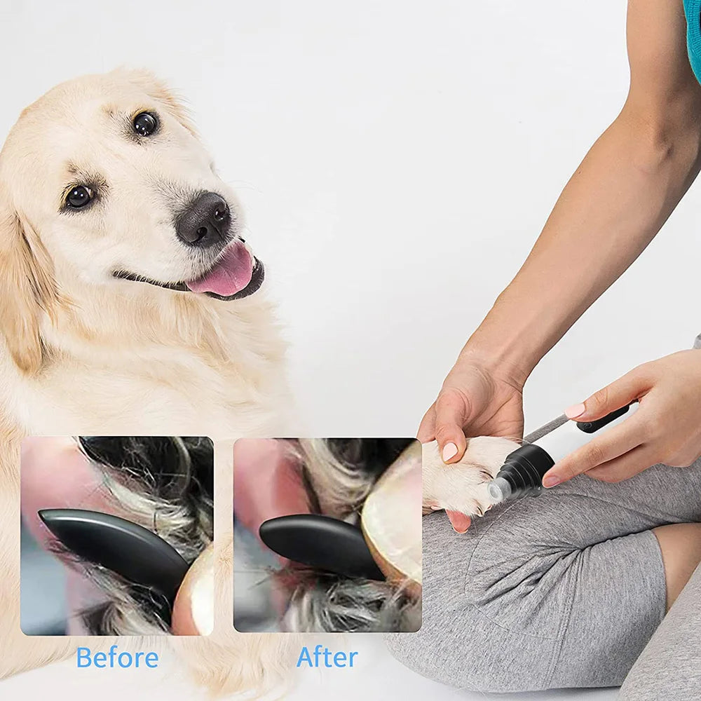 New Rechargeable Electric Nail Trimmer Grinder for Dogs & Cats