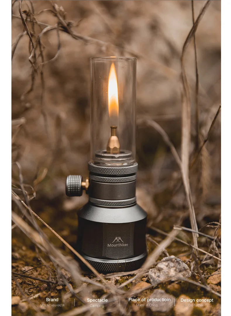 Lightweight Long Lasting Portable Outdoor Camping/Hiking Gas Tank Lamp