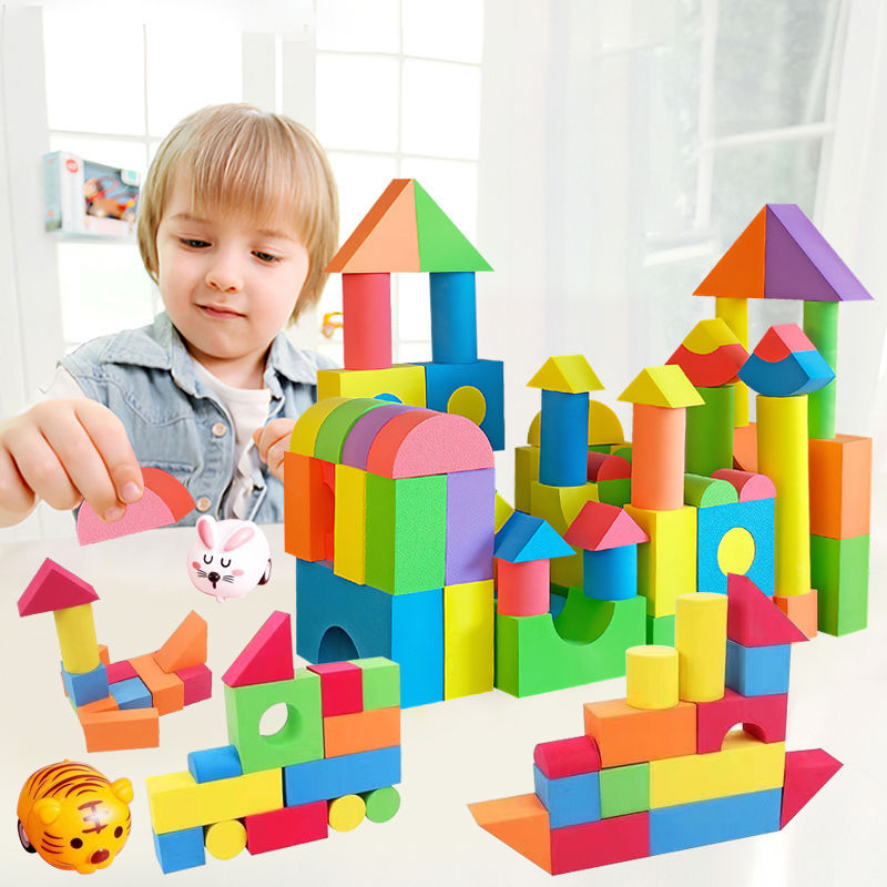 46PCS Hot Selling Soft Foam/ Safe Children Building Brick/Block