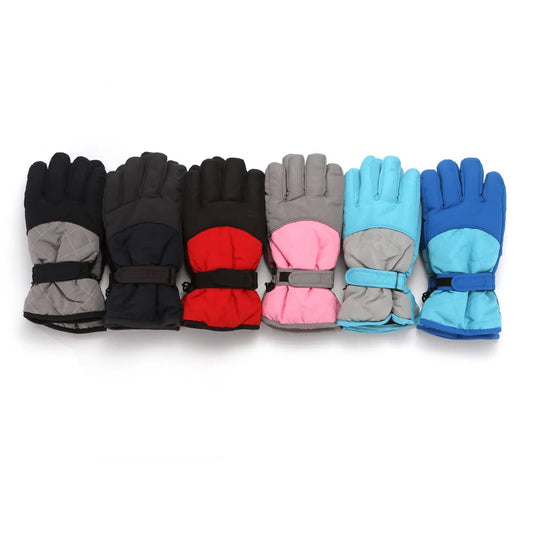 Winter Waterproof Warm Kids Gloves