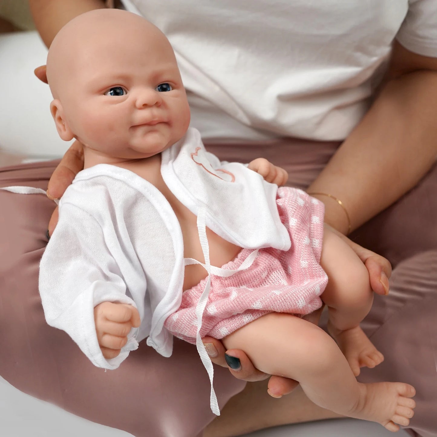 14inch Soft Full Body Lifelike Silicone Doll