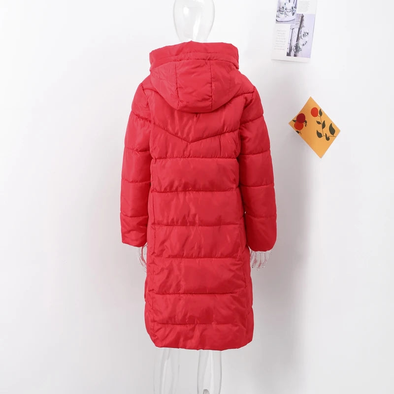 Women's Medium Long Down Winter Coat