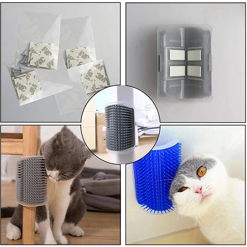 Pet Brush Comb Cat Self Groomer Massage Comb