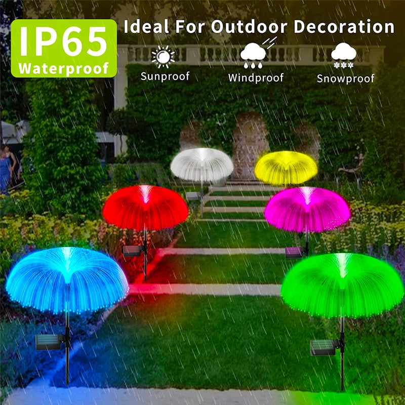 Solar Outdoor 7 Color Changing LED Lights