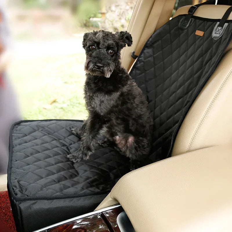 2 in 1Waterproof Oxford Pet Carriers Dog Car Seat Cover Folding Hammock Mat Carrying for Dogs Cats Transportin Safety Belt Cushi