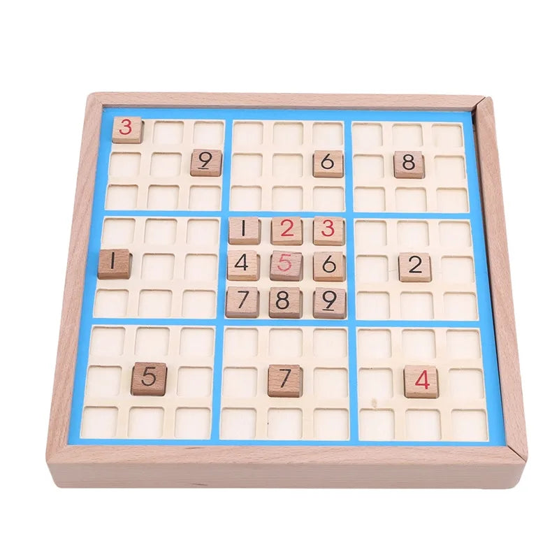 Montessori Wooden Educational Math Game Board