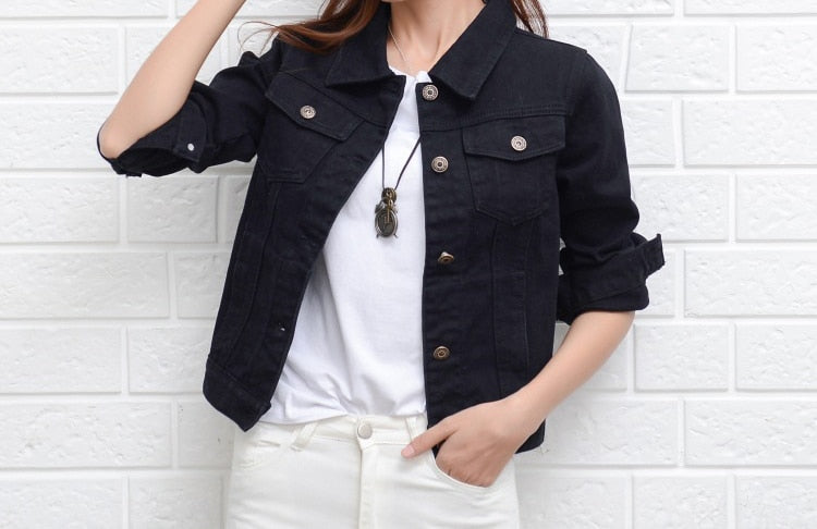 Casual Short Denim Jacket