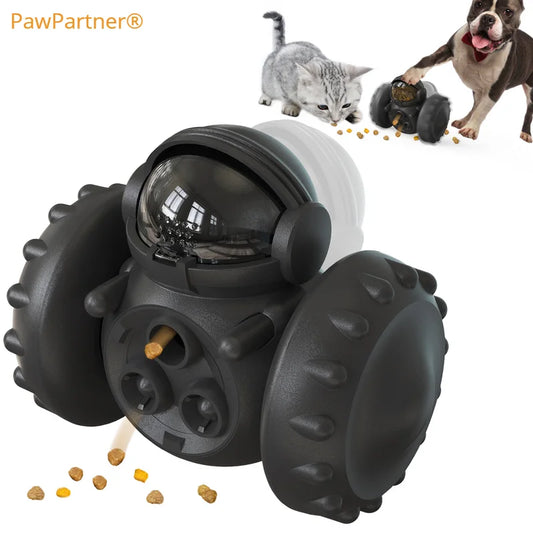 PawPartner Dog/Cat Tumbler Food Dispenser Interactive Toys Increases Pet IQ