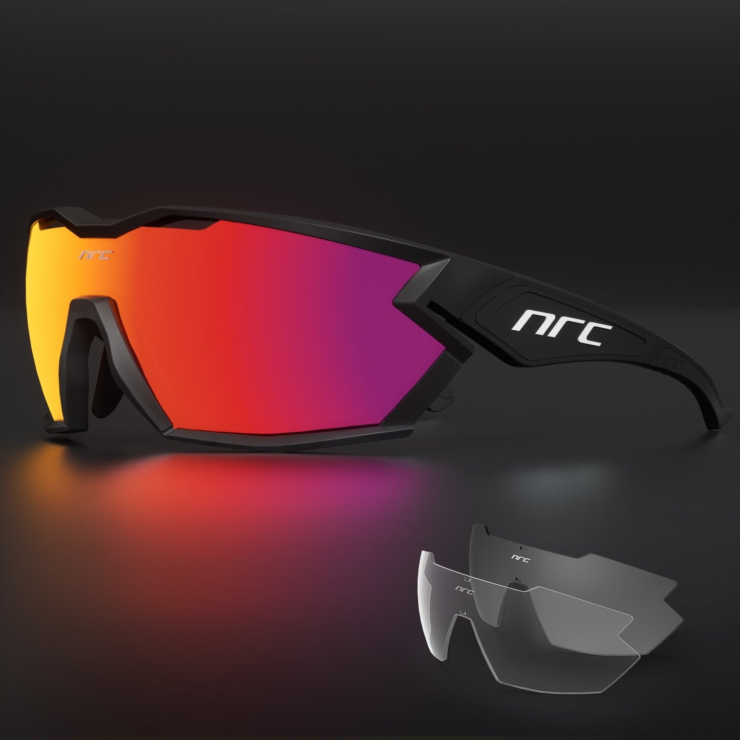 2023 NRC P-Ride Photochromic Cycling Glasses man Mountain Bike - littleblackbears