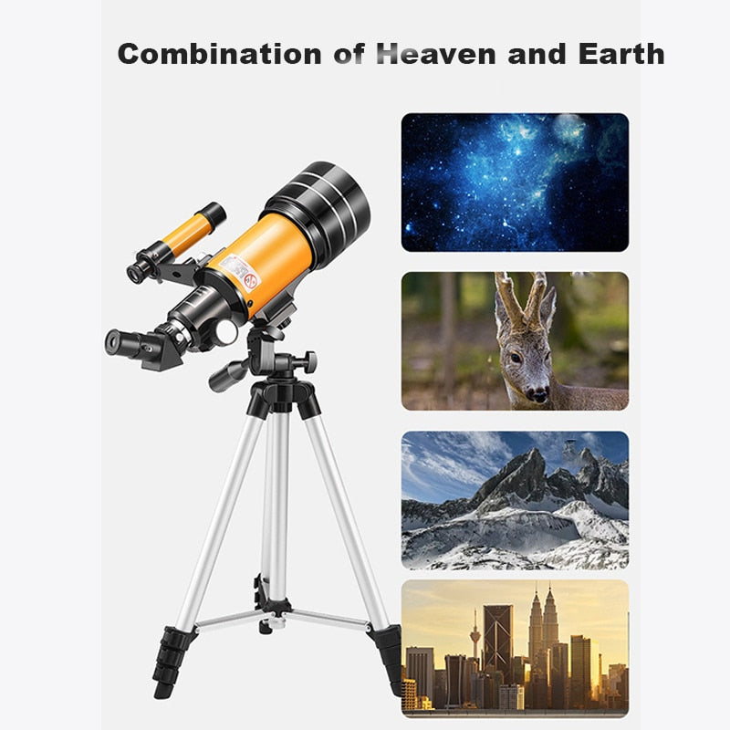 Professional Astronomical Telescope 150 Times Zoom HD - littleblackbears