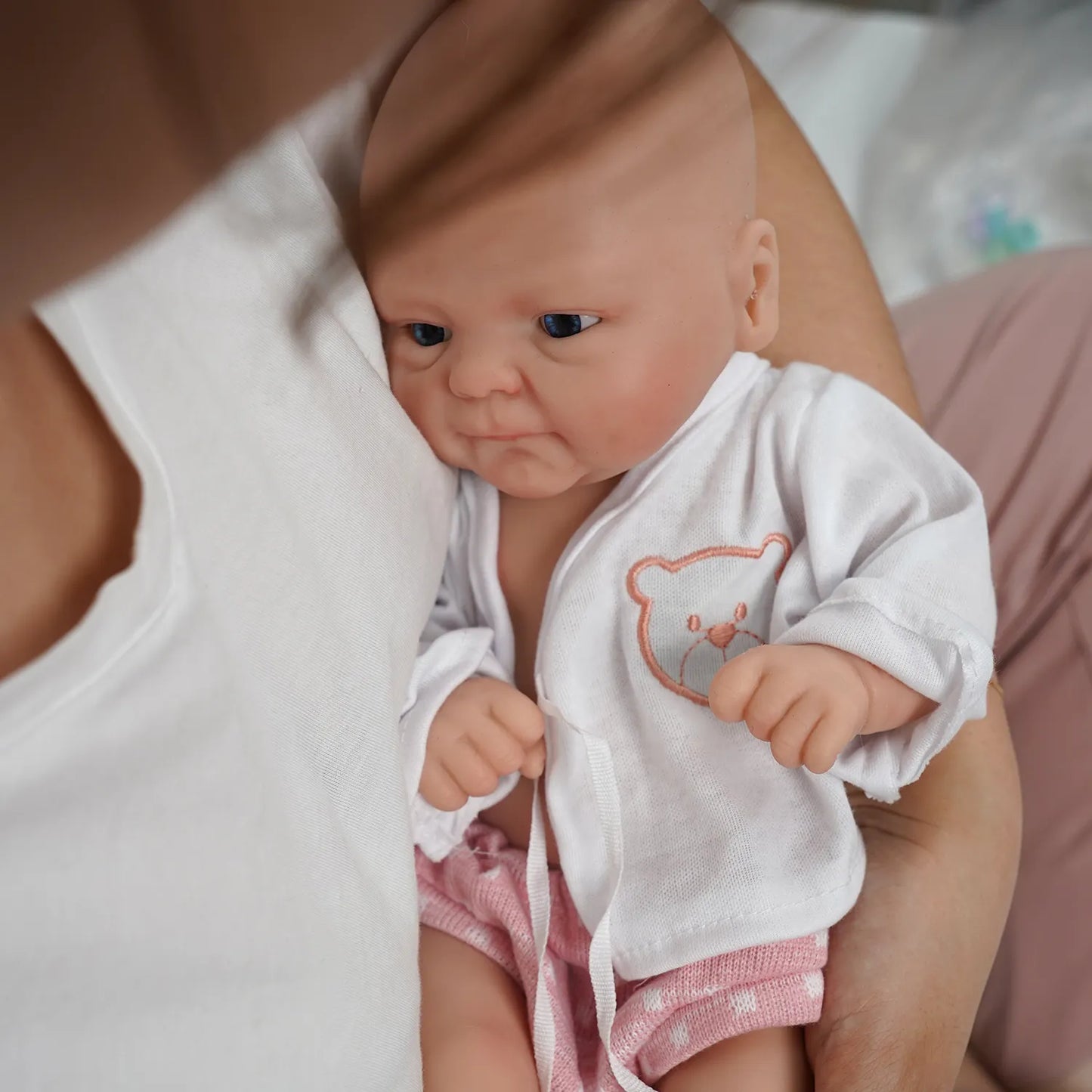 14inch Soft Full Body Lifelike Silicone Doll