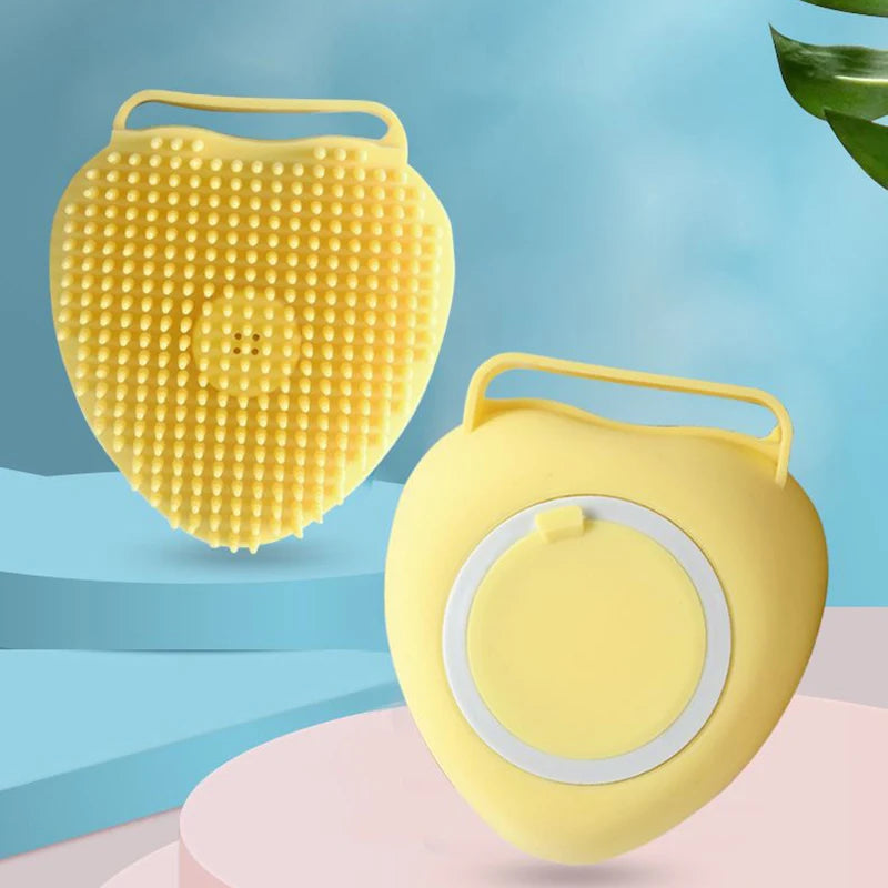 Soft Silicone Pet Bath Massage Brush