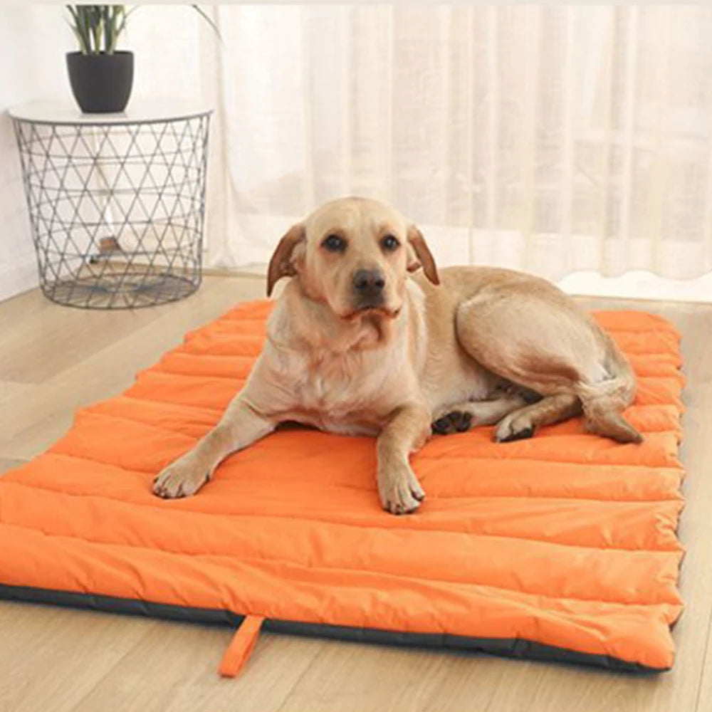 Portable, Waterproof, Foldable, & Easy to Clean Pet Bed with Storage Carry Bag