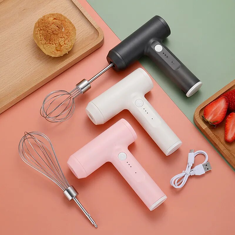 High Power Cream Beater Mini Wireless Handheld Small Electric Whisk