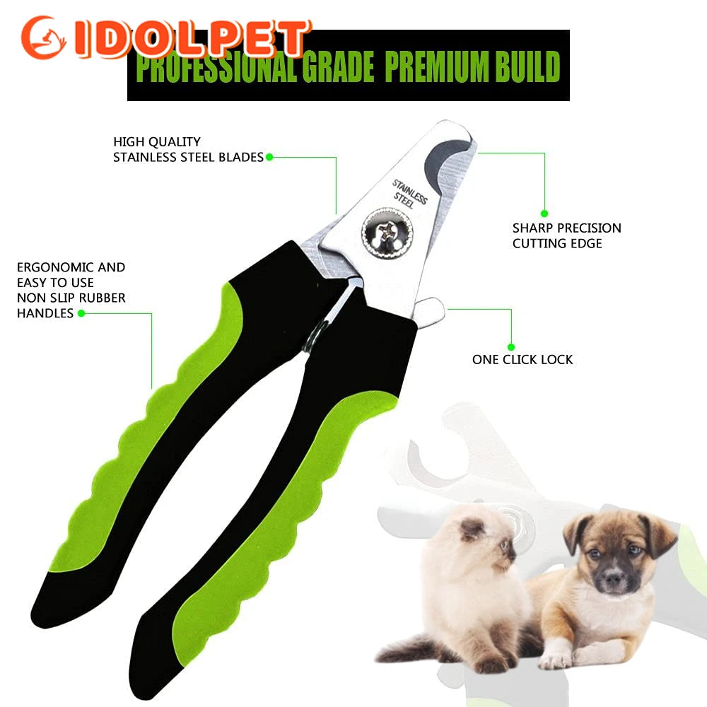 Dog Nail Clippers with Safety Guard