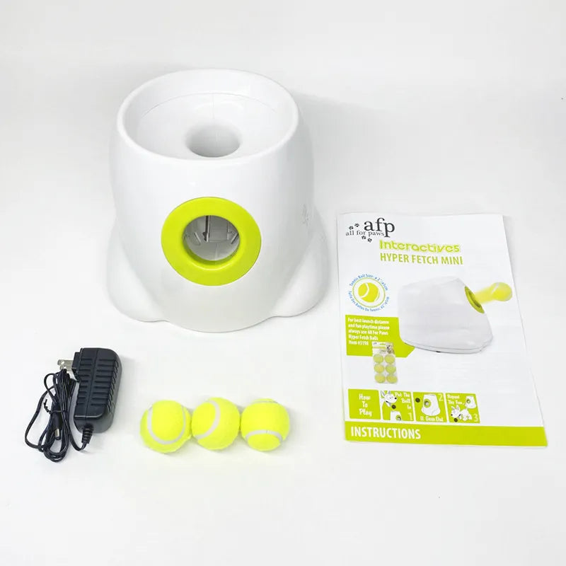 Dog Toy Automatic Tennis Ball with 3 Balls for Dog Training