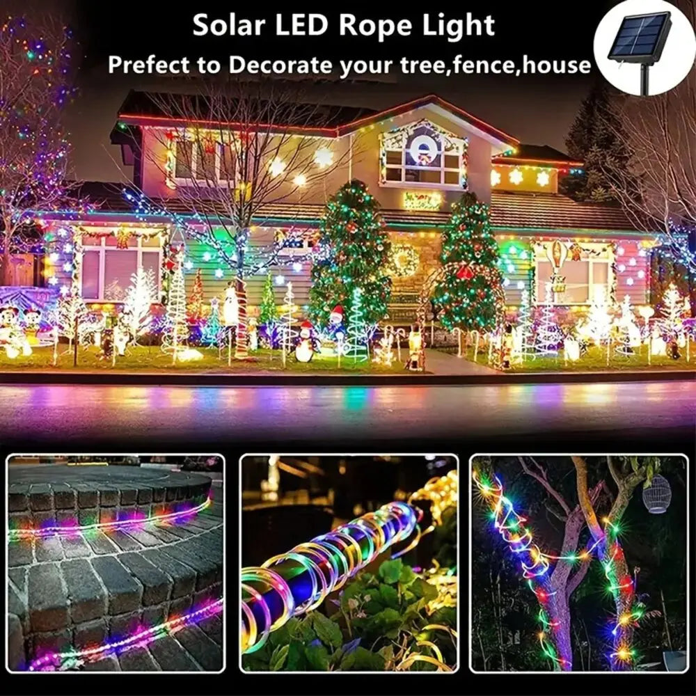 Outdoor Waterproof Solar Led Tube Rope