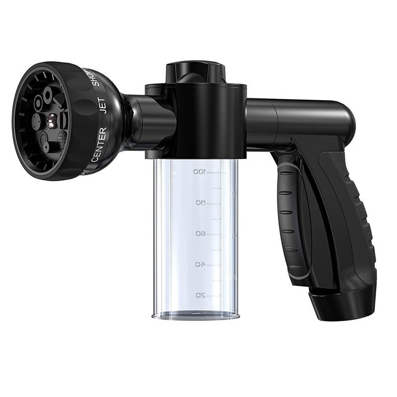 8 in Pressure Jet Foam Spray Hose Nozzle Gun @ Soap Dispenser