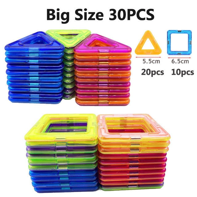 Big Size Magnetic Designer Construction Set Building