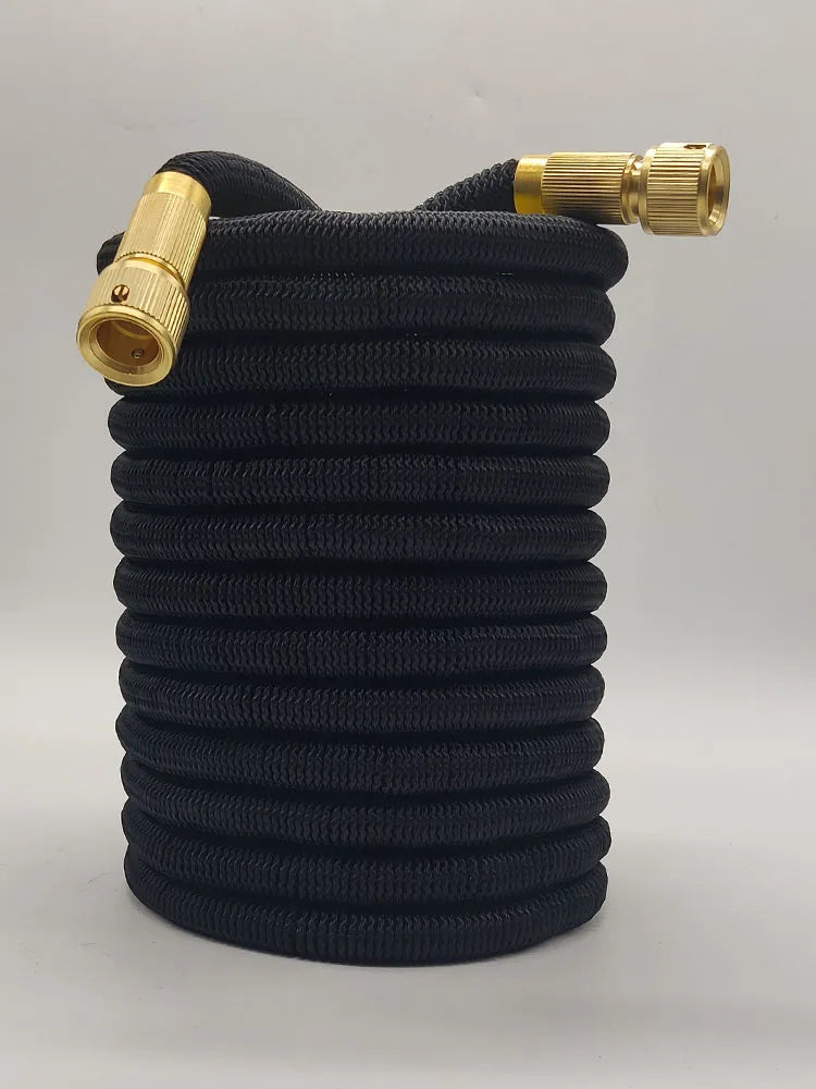 Home and Garden Flexible Expandable High Pressure Hose from 25-100 Foot With or Without Gun