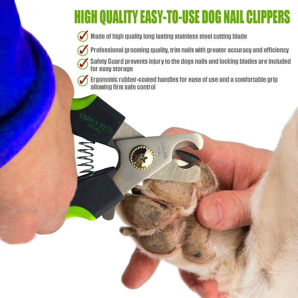 Dog Nail Clippers with Safety Guard