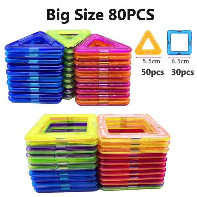 Big Size Magnetic Designer Construction Set Building