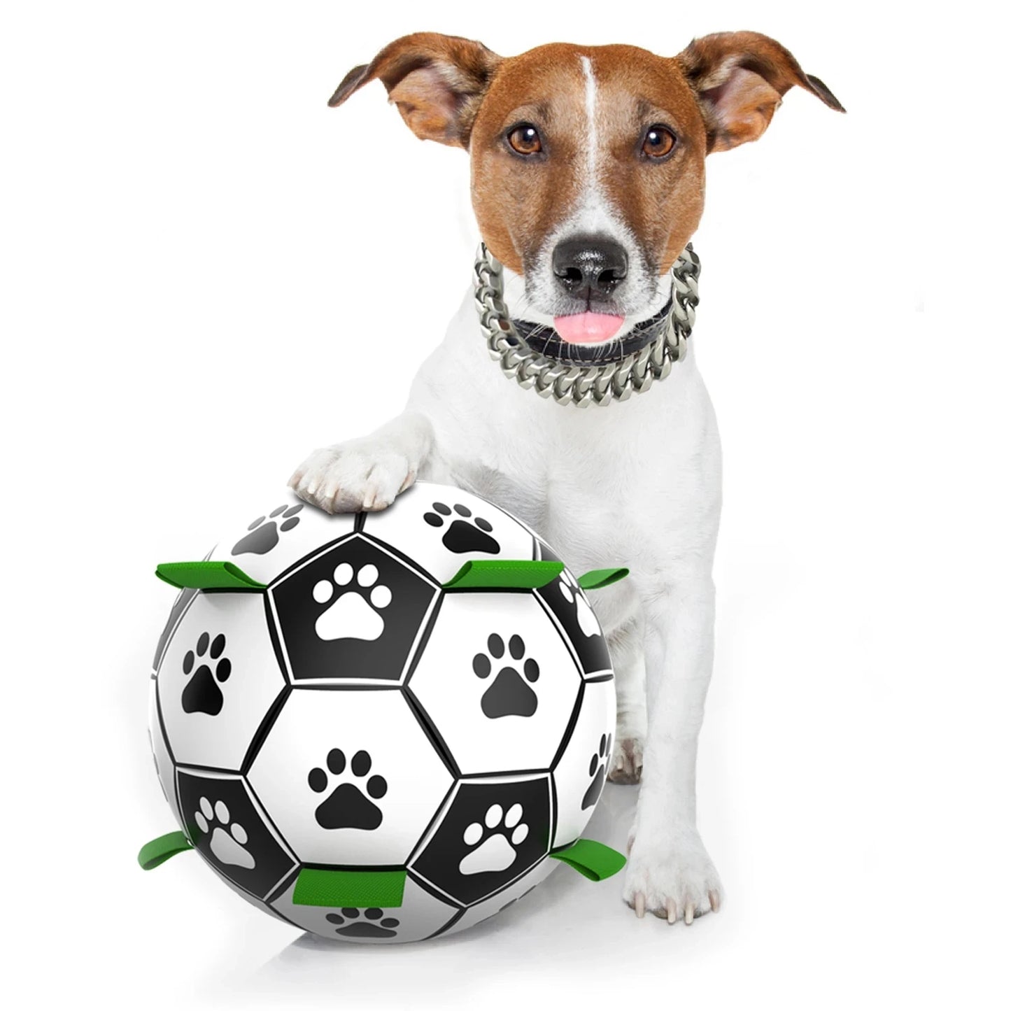 Durable Interactive Dog Pet Toy Ball with Pump