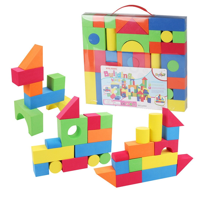 46PCS Hot Selling Soft Foam/ Safe Children Building Brick/Block