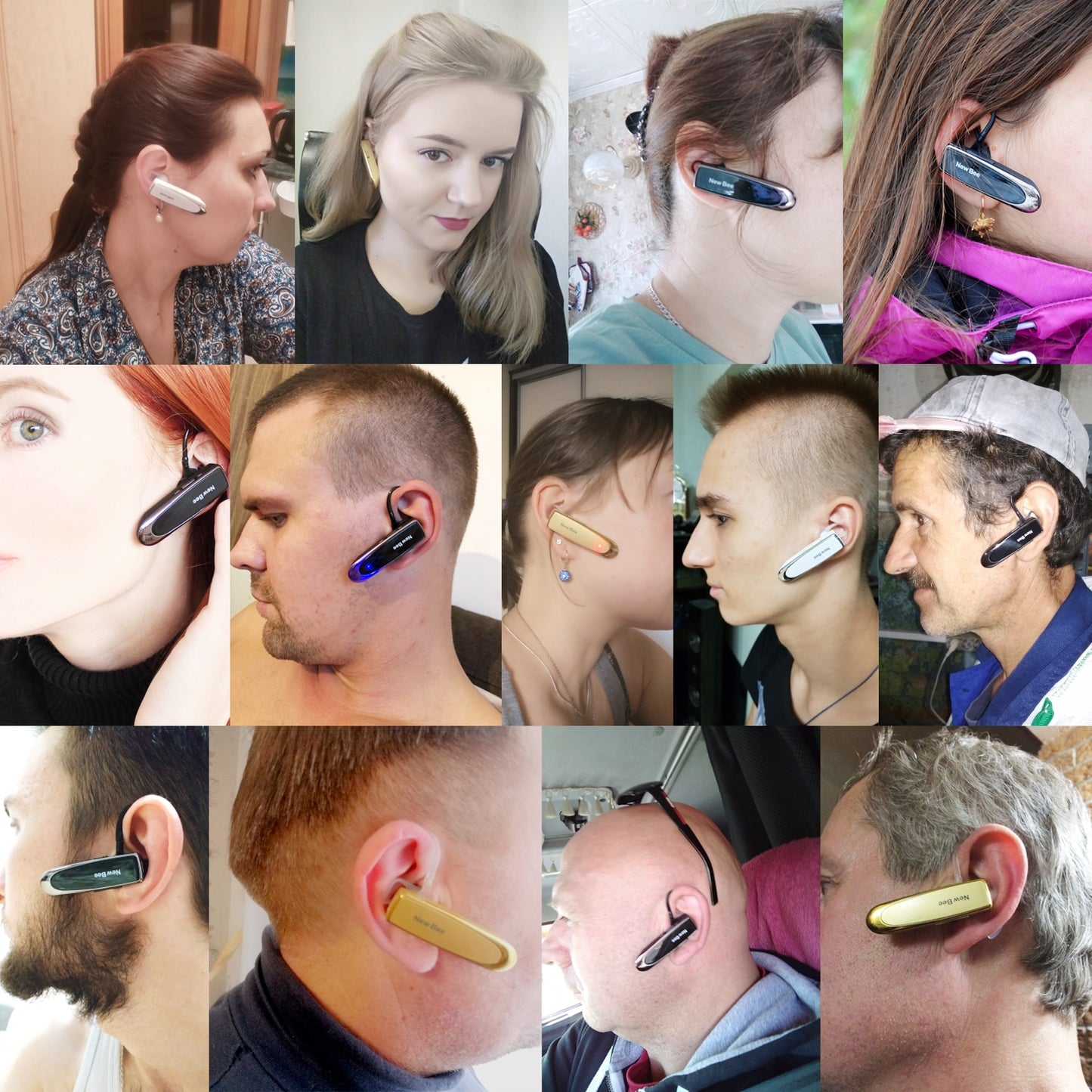 Bee Bluetooth Wireless Headset with Mic