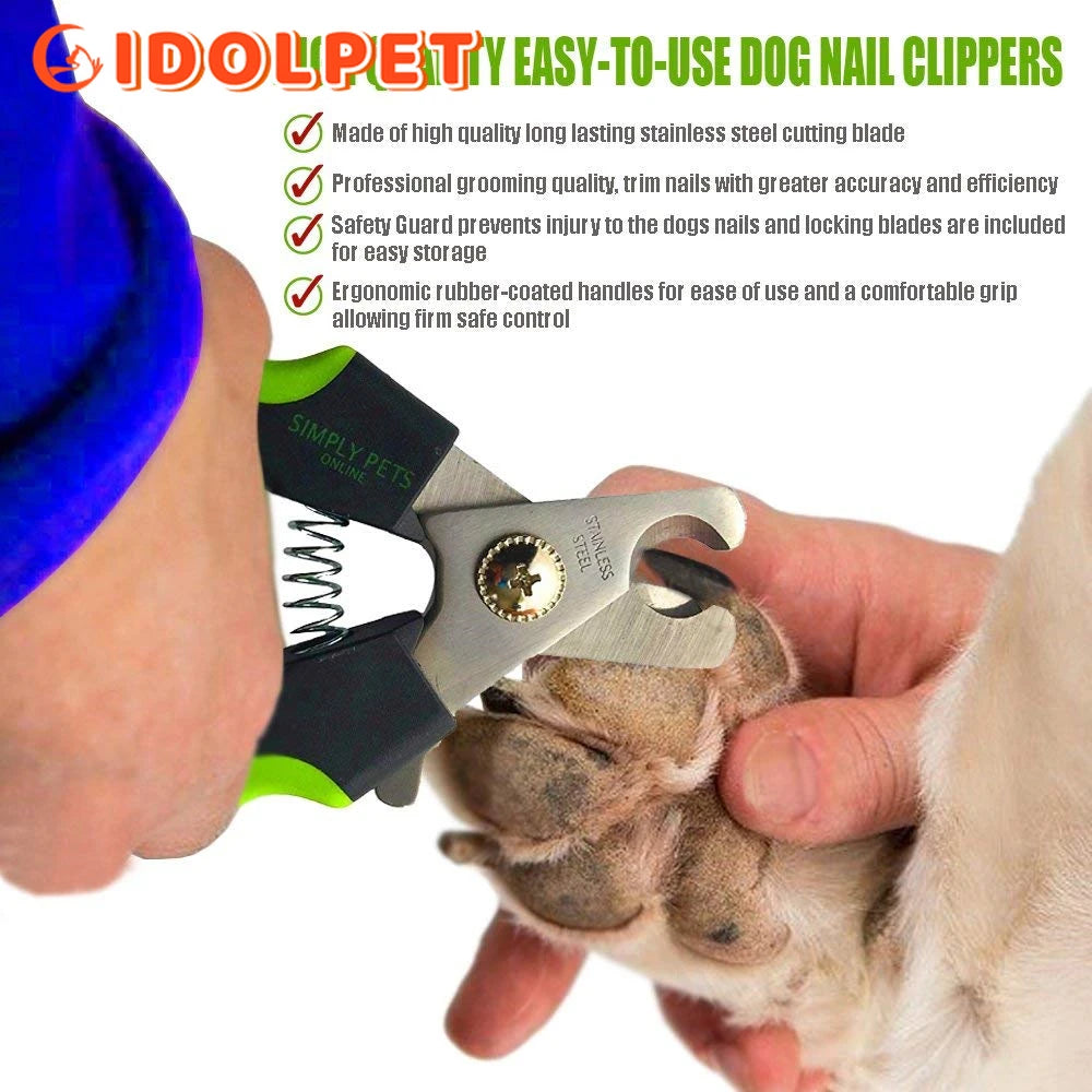 Dog Nail Clippers with Safety Guard