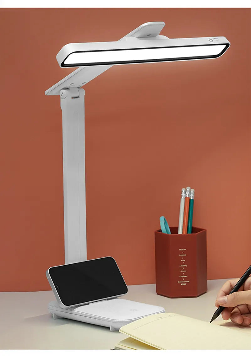 USB Rechargeable Hanging Magnetic Table Lamp for Desk or Bedroom