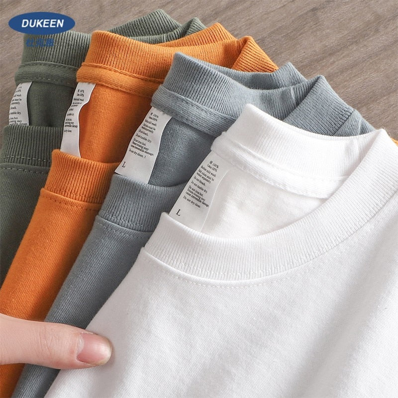 Oversized Heavyweight Short Sleeved T Shirt for Men